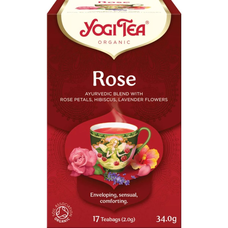 Yogi čaj vrtnica 34 g, Yogi Tea