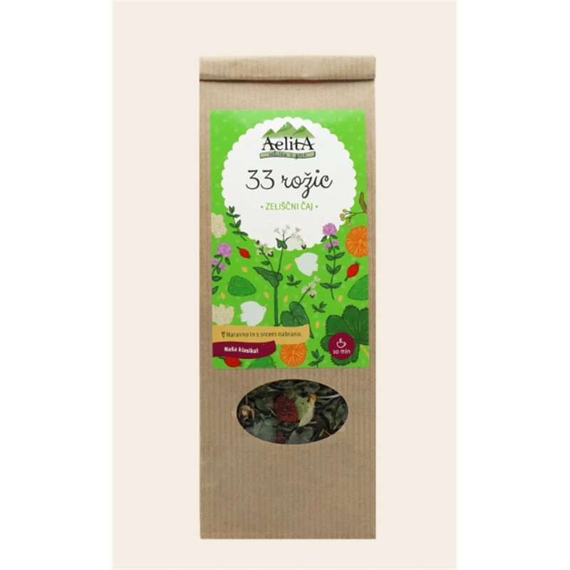 Čaj 33 rožic 30g Aelita
