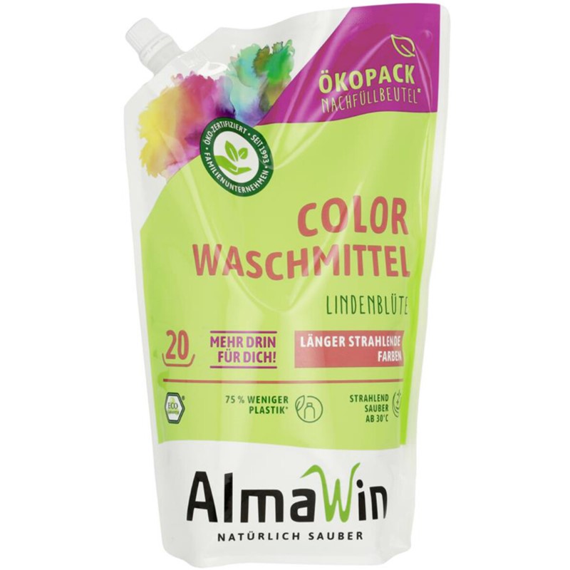 Detergent za barvno perilo lipov cvet 1,5 L Almawin