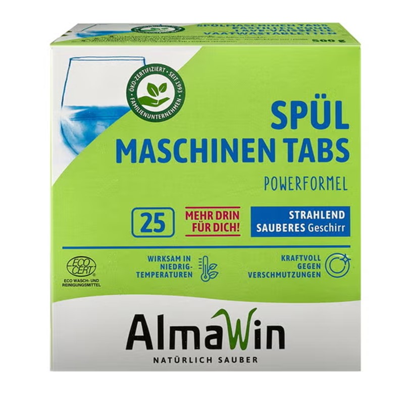 Tablete za strojno pomivanje posode 25 tablet Almawin