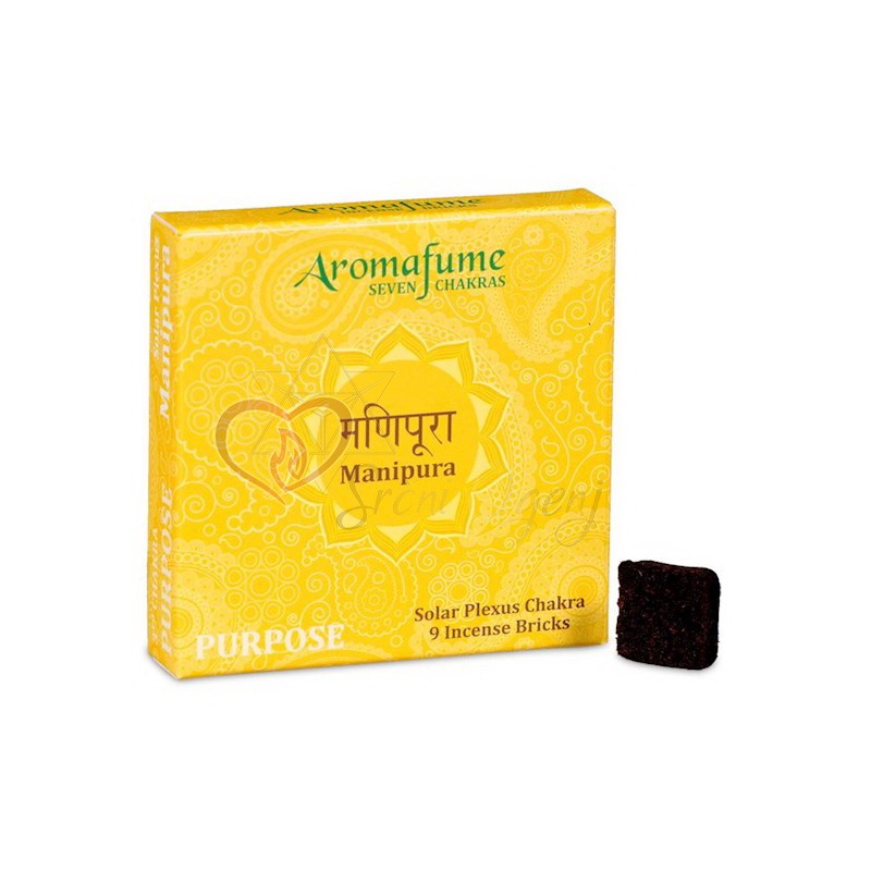 Dišeči briketi 3.čakra - Madipura, Aromafume