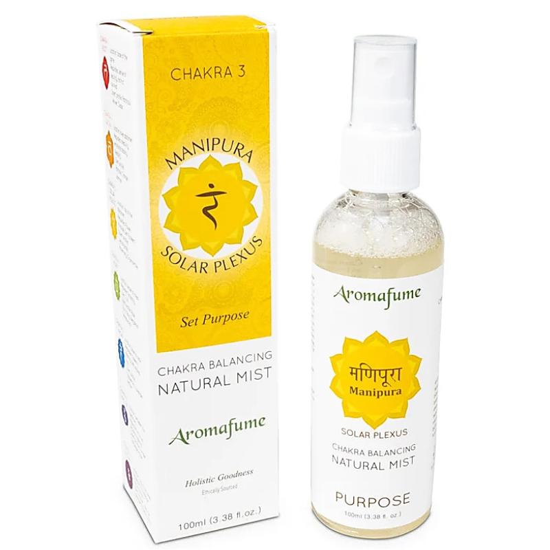 Osvežilec zraka  v spreju za krepitev 3. čakre (Manipura) 100ml