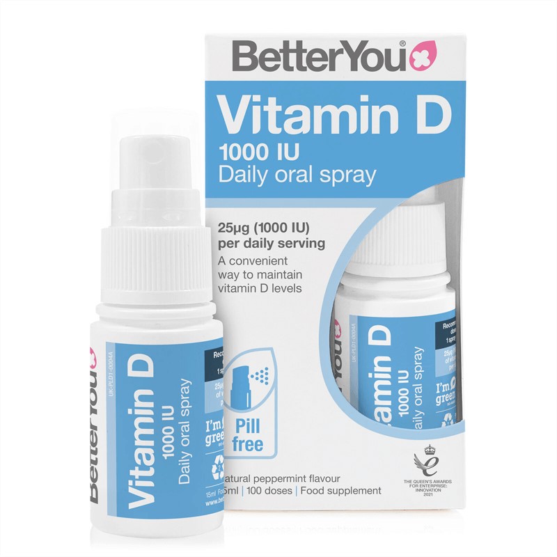 D3 vitamin 1000 v spreju 15 ml Better you