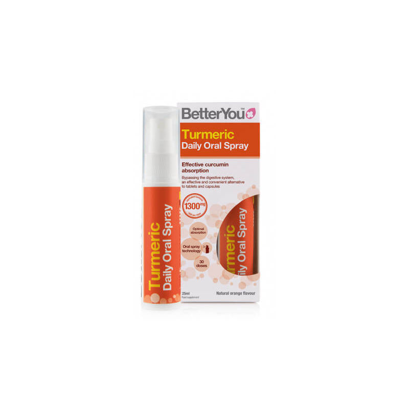 Ustno pršilo Kurkuma 25 ml BetterYou