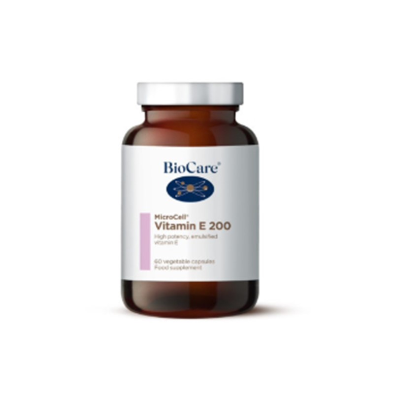 Vitamin E 200, 60 k, BioCare