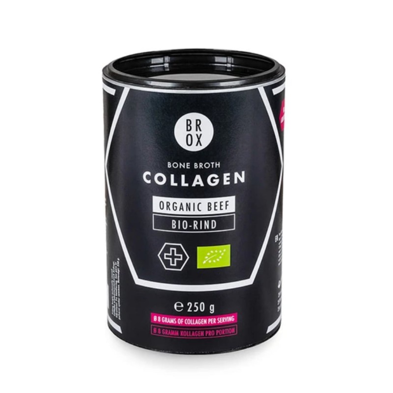 Ekološki Goveji kolagen v prahu, 250 g, Brox