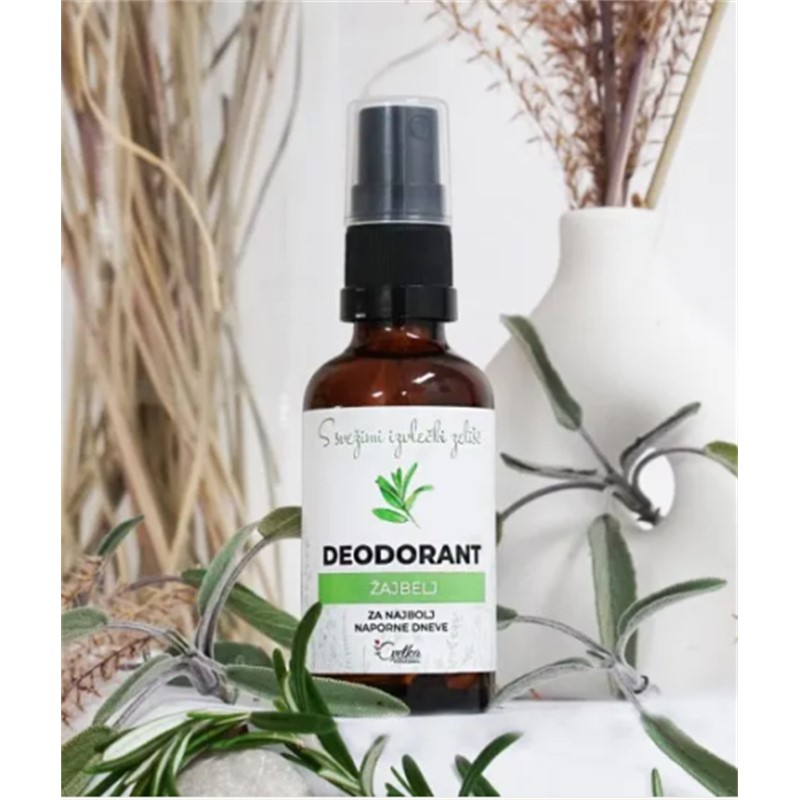 Deodorant Žajbelj bio 50 ml Cvetka