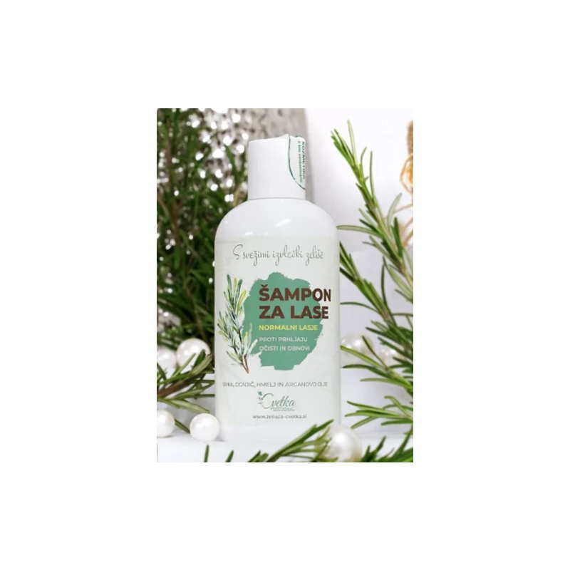 Šampon za normalne lase 250ml CVETKA