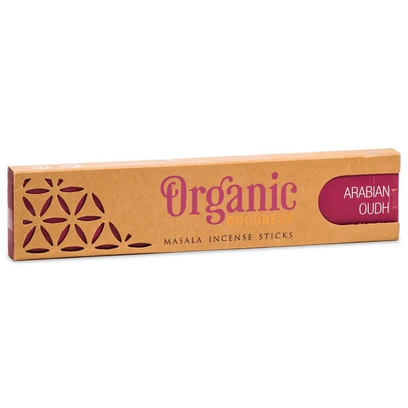 Dišeče palčke Organic Goodness Masala -  Arabski Oudh ali agarwood