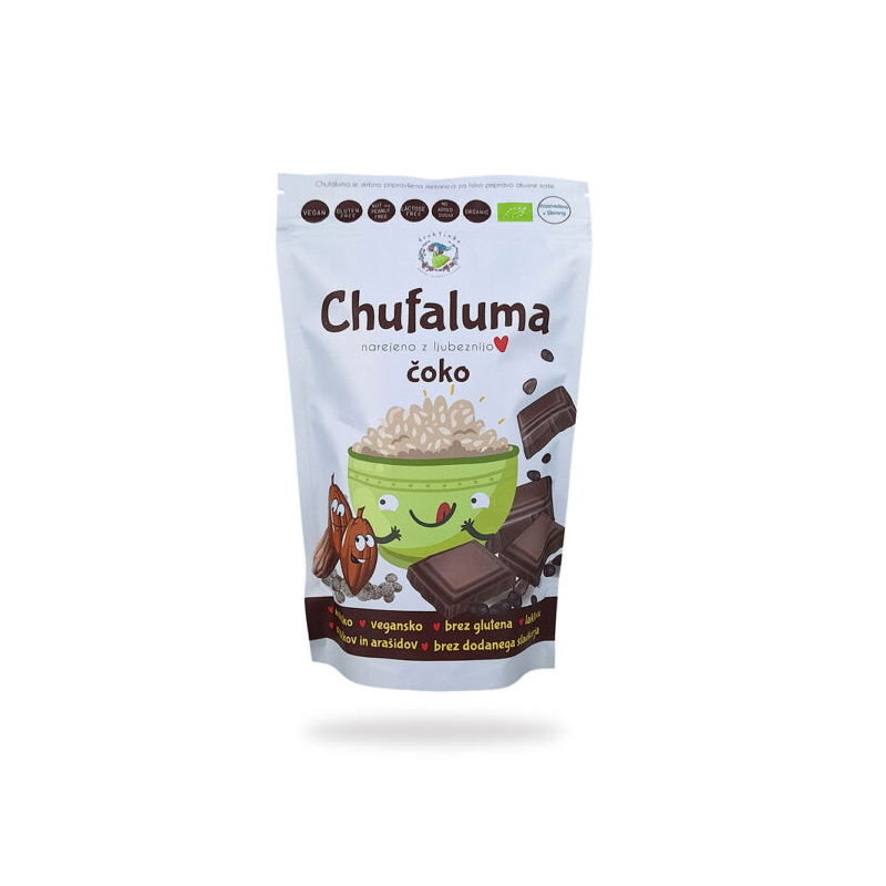 Chufaluma bio mešanica za kašo ČOKO 500g drobTinka