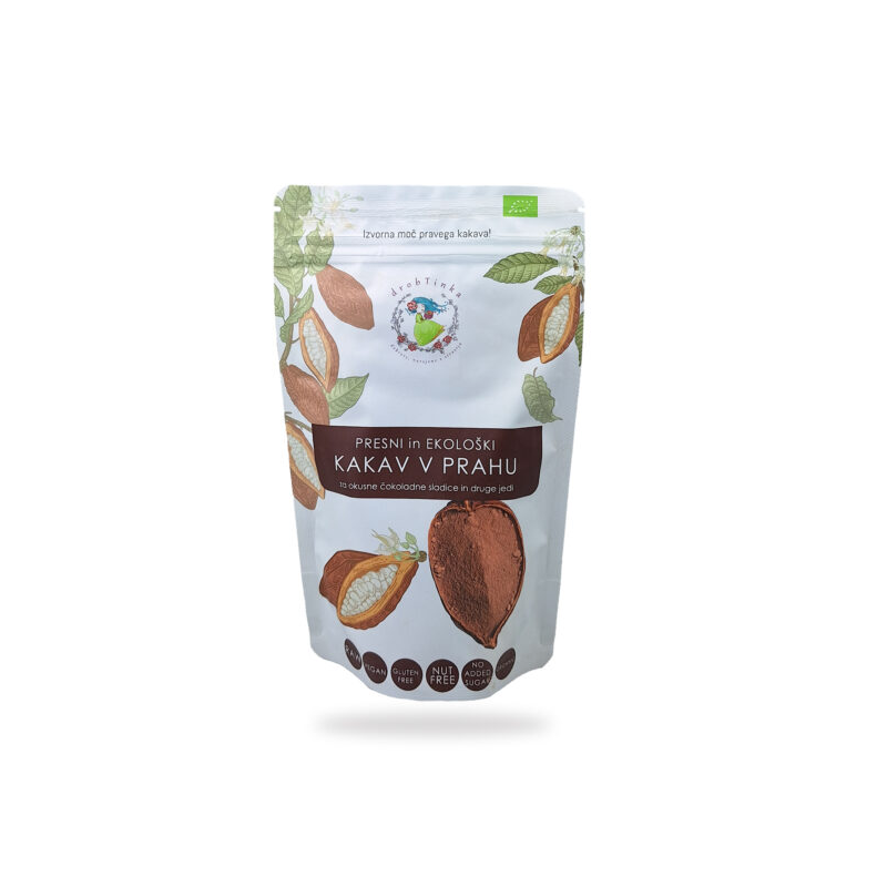Presni ekološki kakav v prahu 180g drobTinka