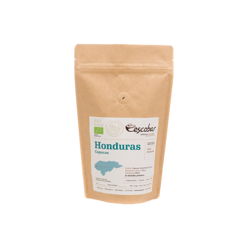 Eko kava Honduras Capucas, 100 g, Escobar