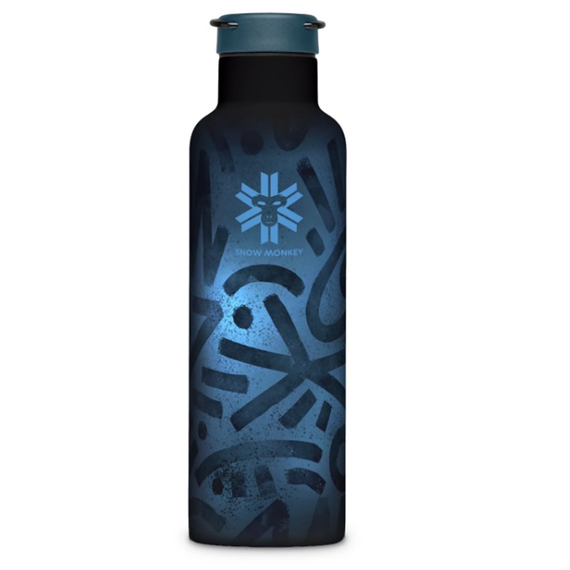 Flaška za vodo MOVER Flow Drift 0,7 L Snow Monkey