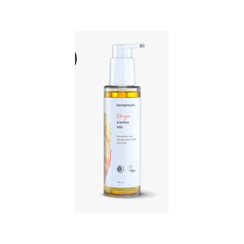 Omega čistilno olje za obraz 100 ml Hemptouch