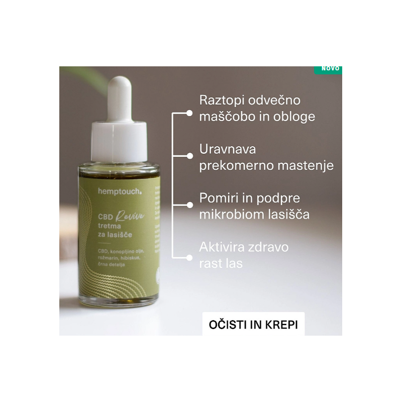 CBD Revive tretma za lasišče 50 ml Hemptouch