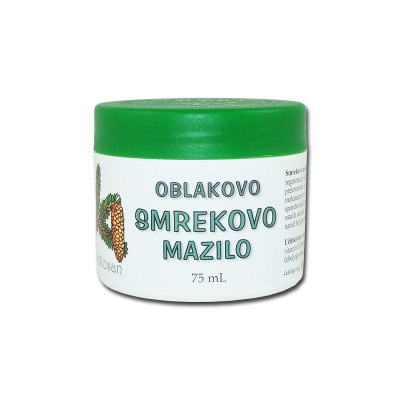 Oblakovo smrekovo mazilo 75ml Herbana