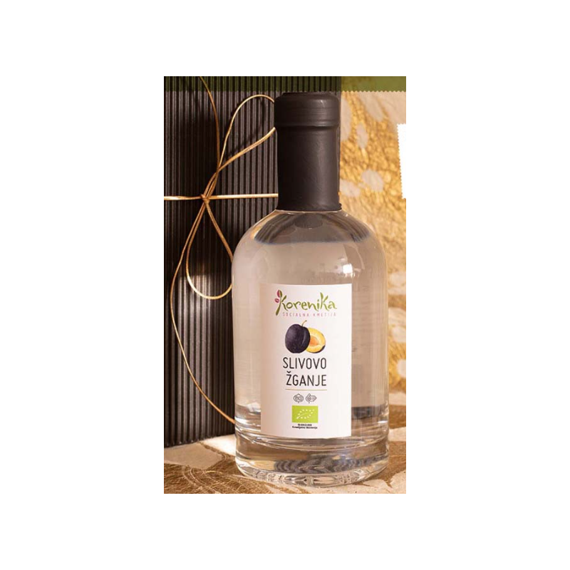 Eko Slivovo žganje 350 ml Korenika