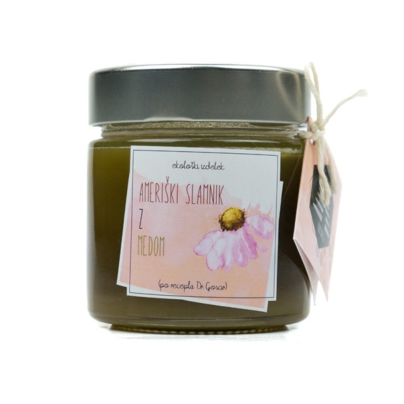 Eko ameriški slamnik z medom 250g Košale