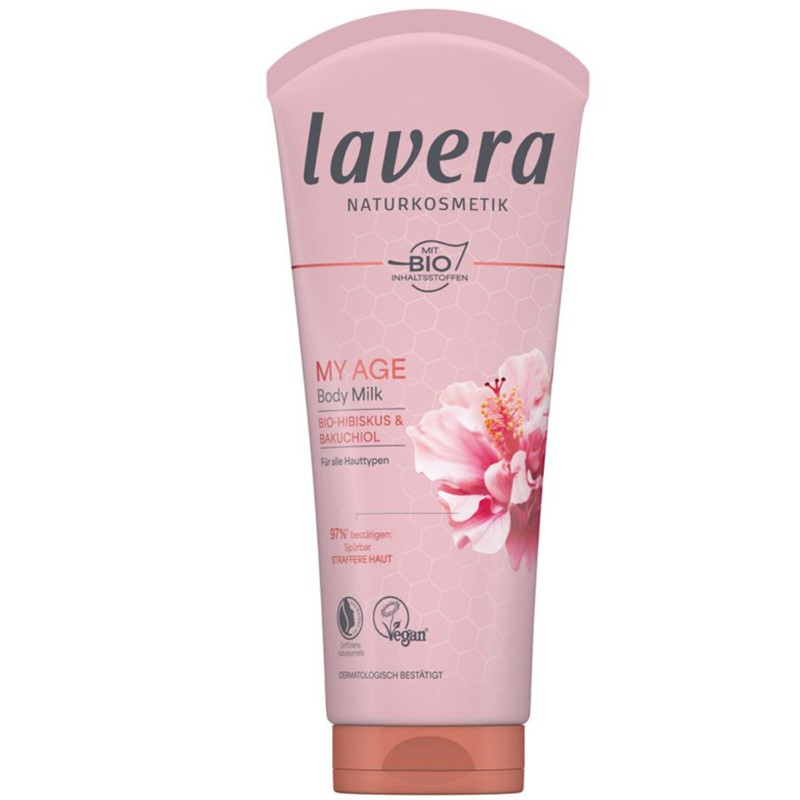 Mleko za telo My age Hibiskus 200 ml Lavera