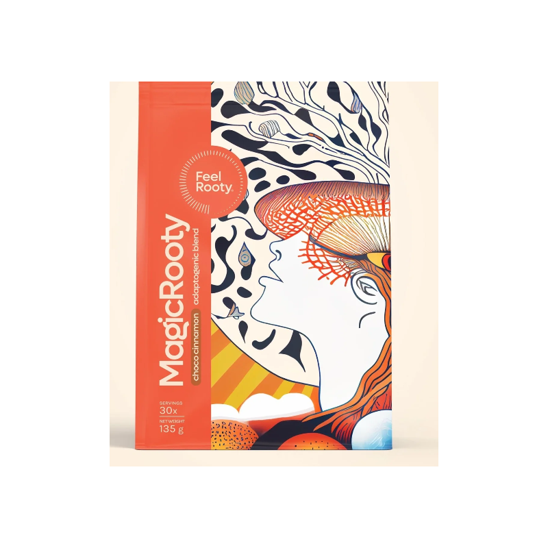 MagicRooty napitek za energijo in koncentracijo - čoko cimet 141 g