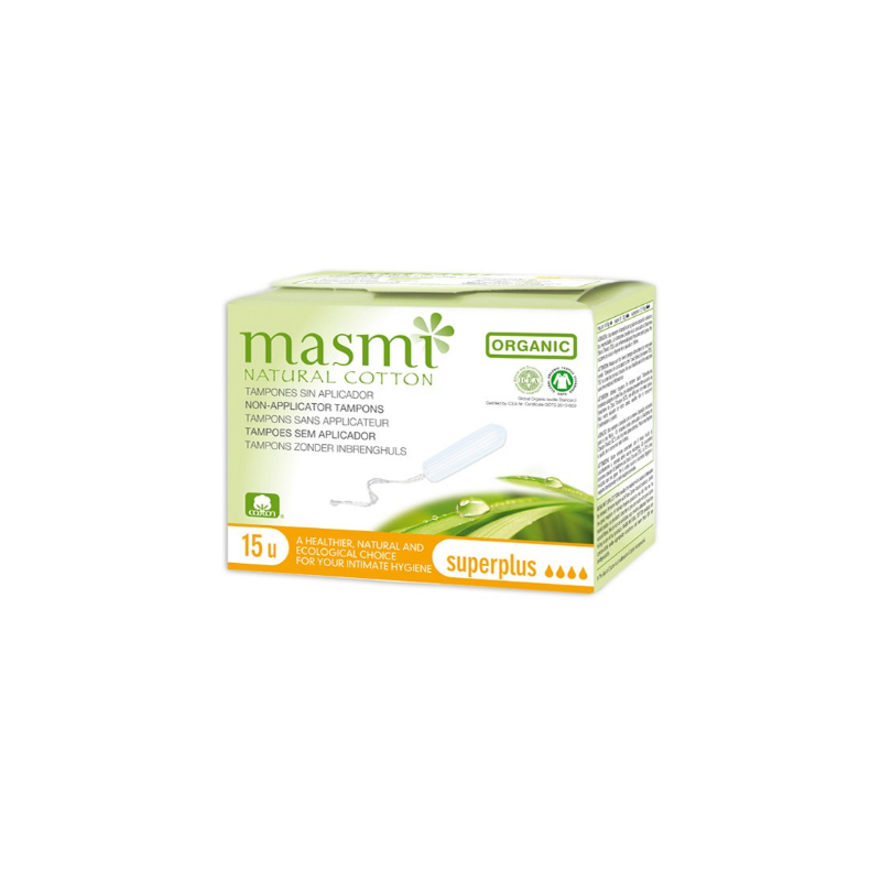 Tamponi iz ekološkega bombaža-super plus Masmi