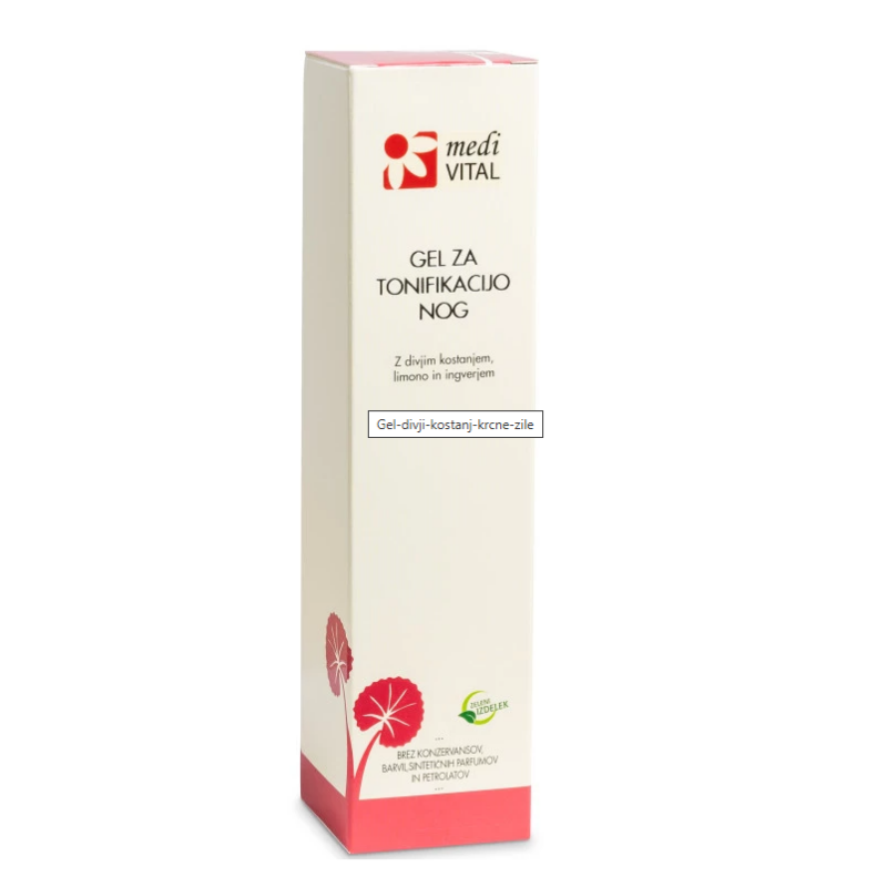 Gel za tonifikacijo nog 200ml Medivital