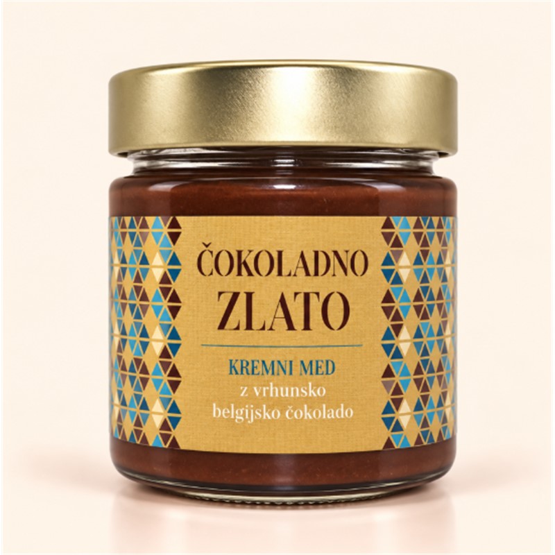 Kremni med Čokoladno zlato 250 g Mr. Bee