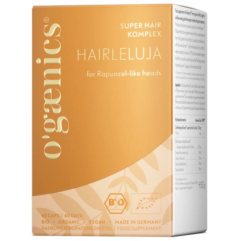 Hairleluja, Ekološki super lasje komplex, 60 k, Ogaenics