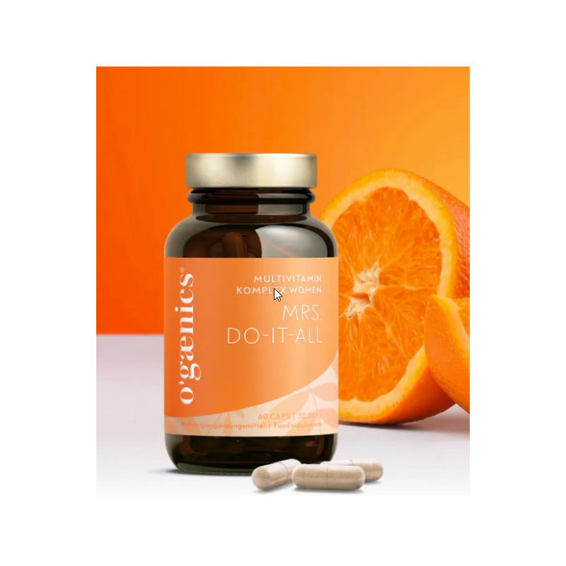 Mrs Do-It-All, Ženski multivitamin komplex 18 + , 60 k, Ogaenics