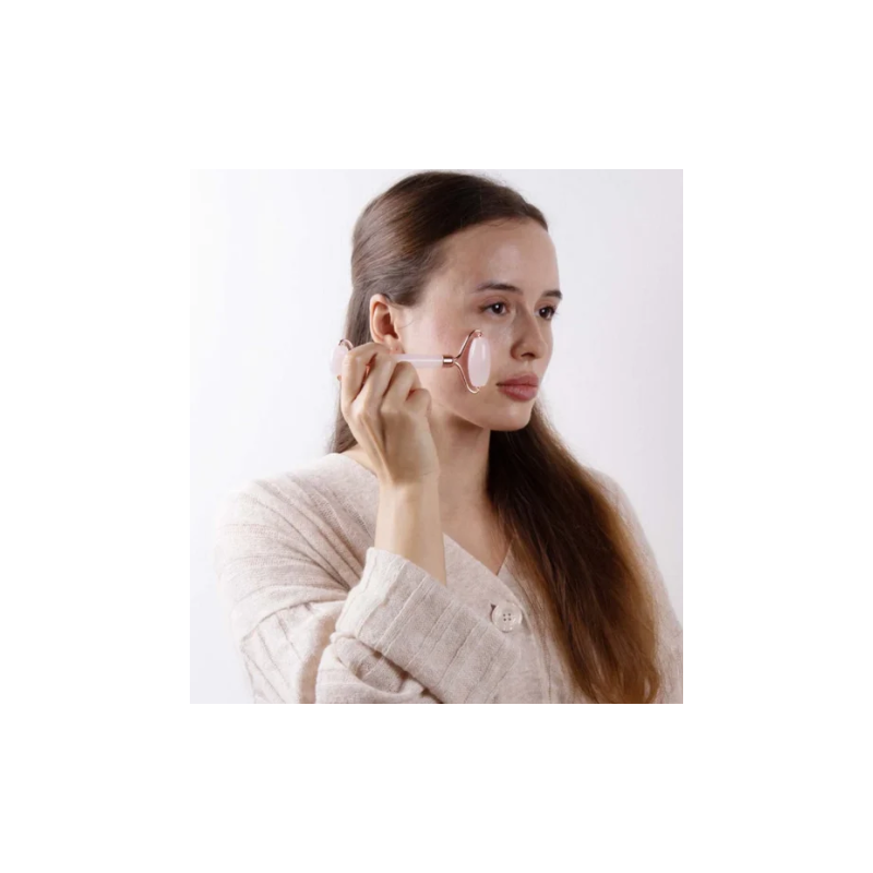 GUA SHA beauty masažni set iz roževca