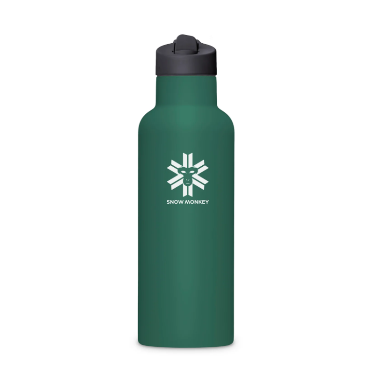Flaška go-getter forest green 600ml Snow monkey