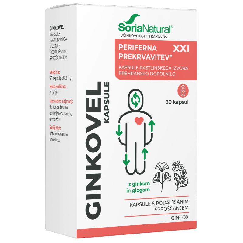 Ginkovel XXI 50ml Soria Natural