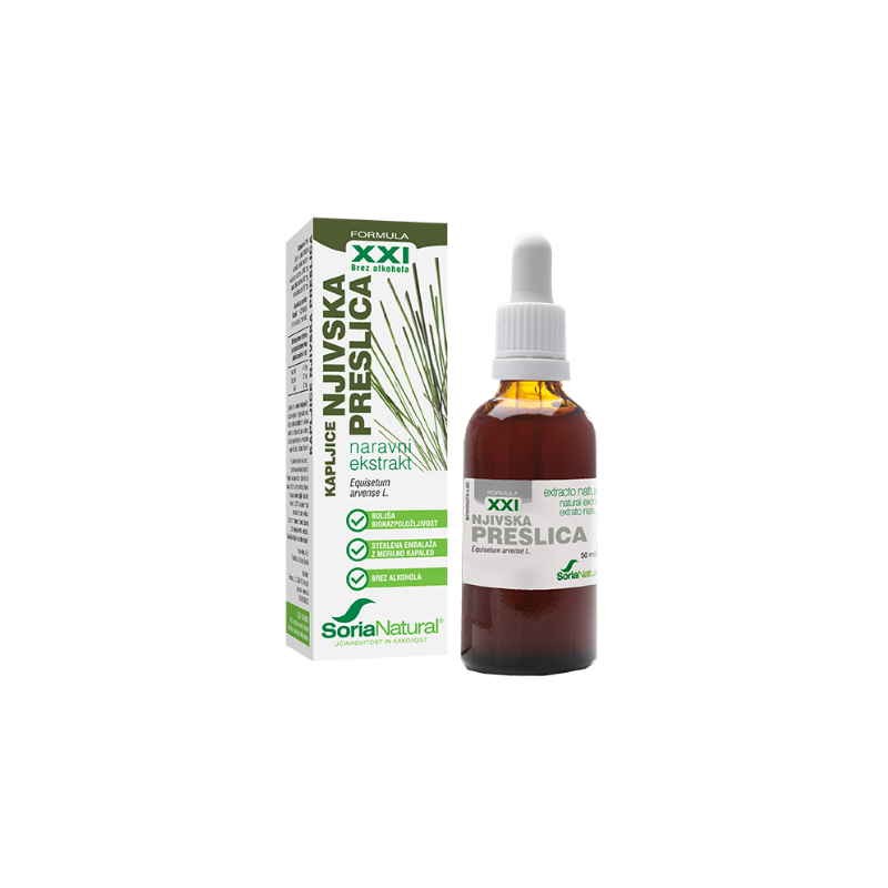 Kapljice njivska preslica 50ml Soria Natural