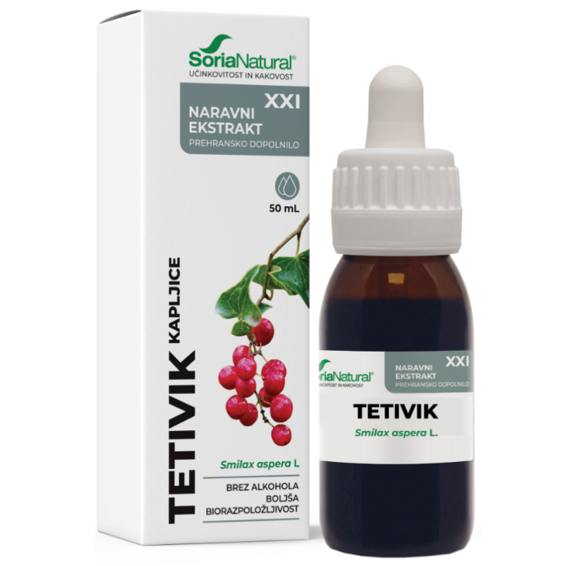 Tetivik naravni ekstrakt XXI 50ml Soria Natural