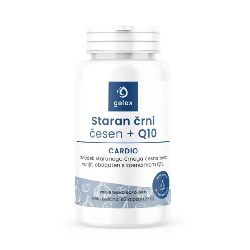 Staran črni česen + Q10 60k Galex