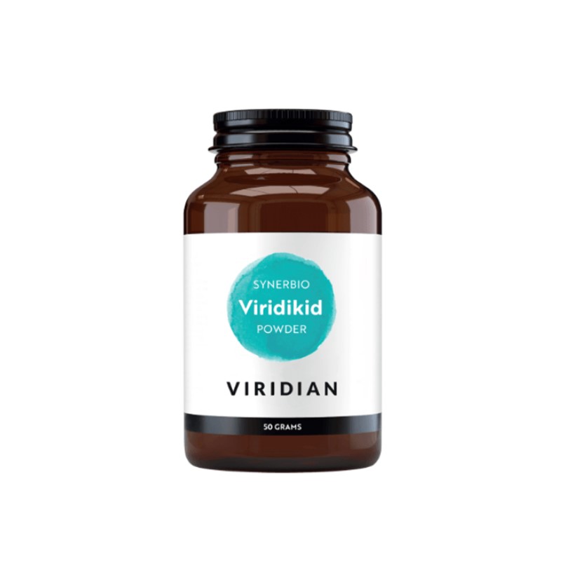 Synerbio mikrobiotične kulture s C vitaminom v prahu za otroke 50g Viridian