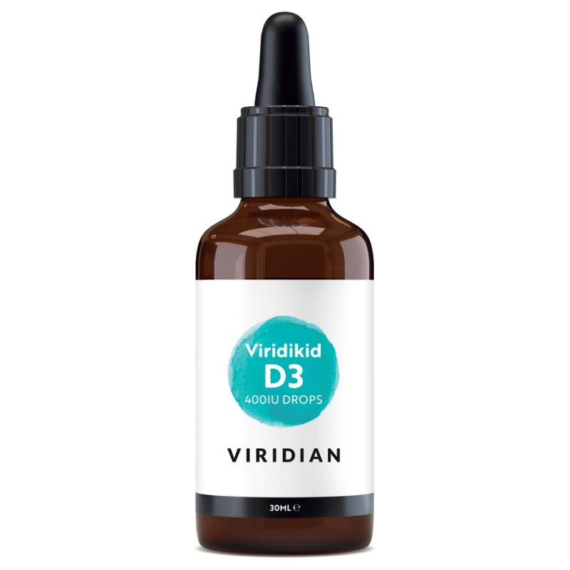 Vitamin D3 kapljice za otroke 30ml Viridian