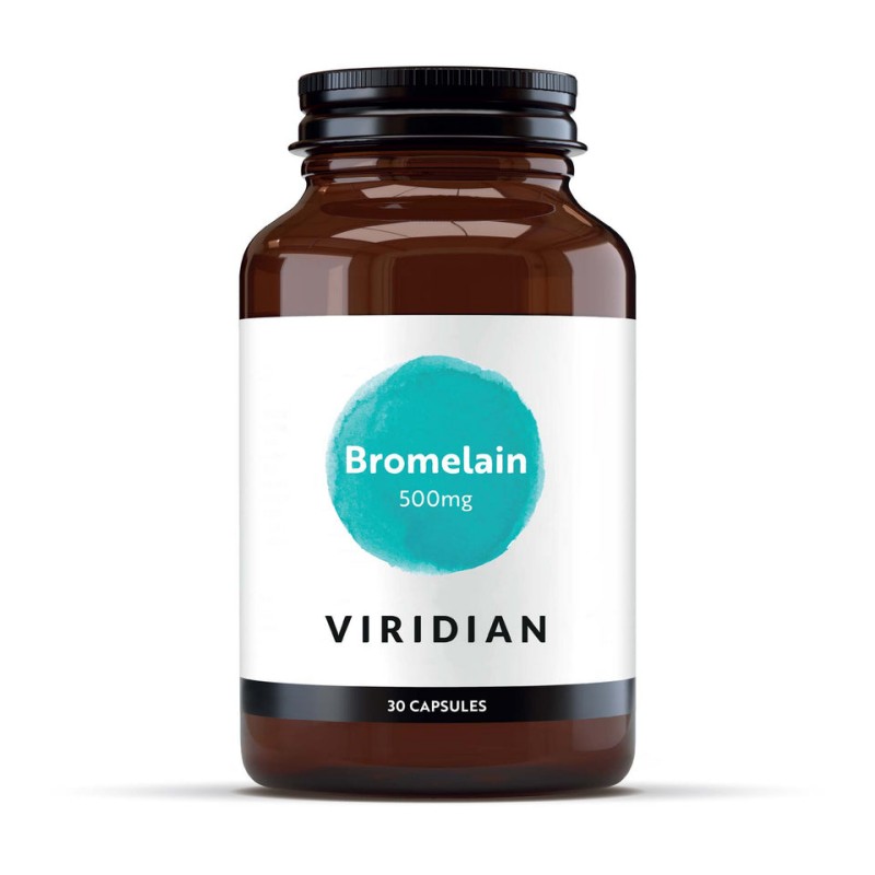 Bromelain 500mg 30 kapsul Viridian