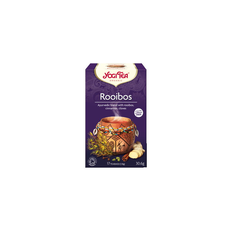 Čaj Rooibos cimet klinčki 30,6 g, Yogi Tea