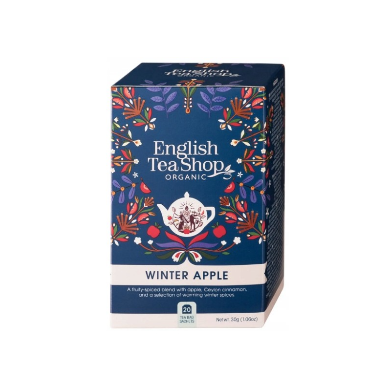 Čajna mešanica Zimsko jabolko 20 vrečk English Tea Shop