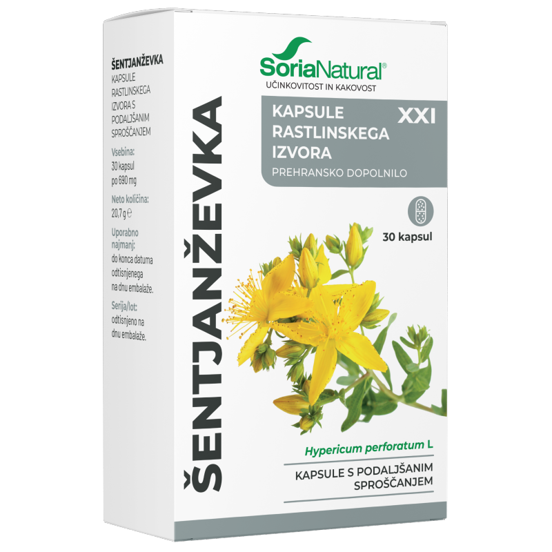 Šentjanževka xxl podaljšano sproščanje, 30 k, Soria Natural