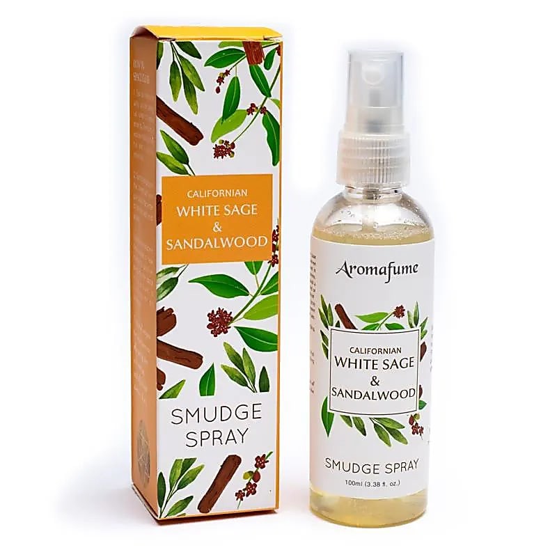 Beli žajbelj in sandalovina v spreju 100ml Aromafume