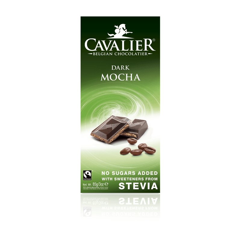 Temna čokolada s kavo 85g Cavalier