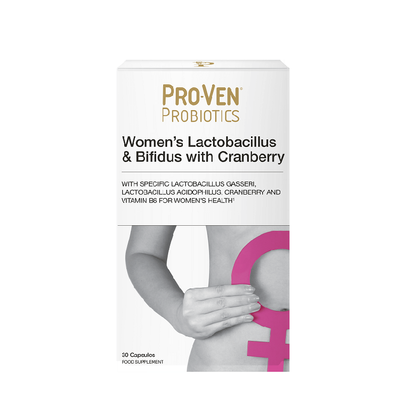 Probiotik za ženske z brusnico 30 kapsul Proven