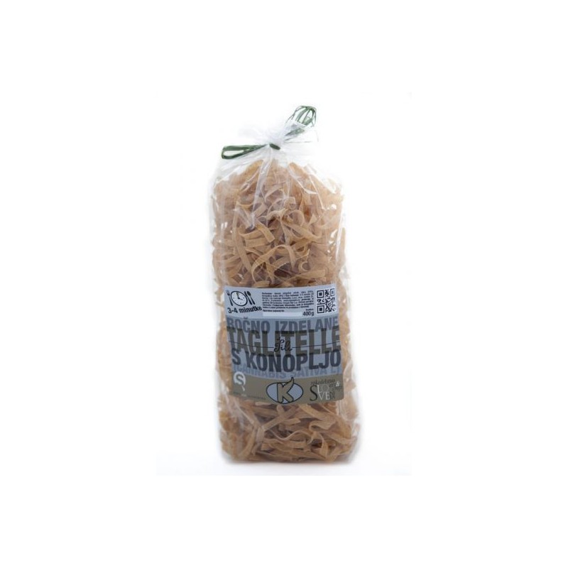 Ročno izdelane tagliatelle 400g Zadruga Konopko