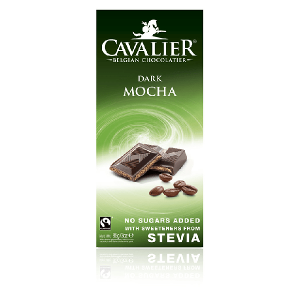Temna čokolada s kavo 85g Cavalier