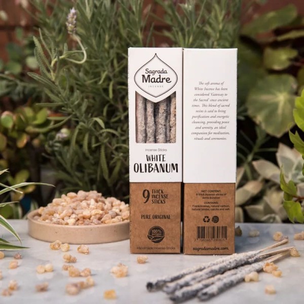 Sagrada Madre - zeliščno kadilo beli olibanum (frankincense)