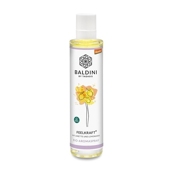 Bio aroma sprej za prostor, OBČUTITE MOČ, 50 ml, Baldini Feelkraft