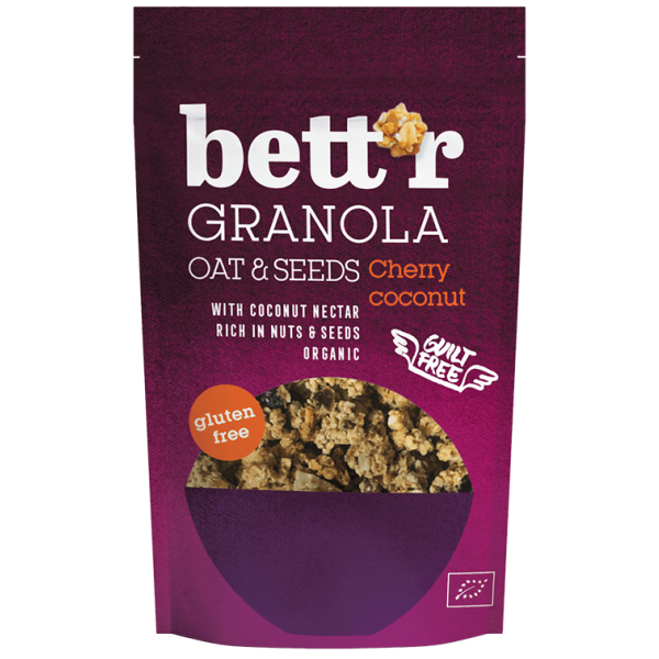 Bio granola češnja kokos 300g Bettr