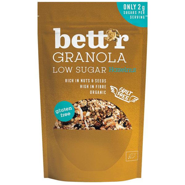 Bio lešnikova granola 300g Bettr